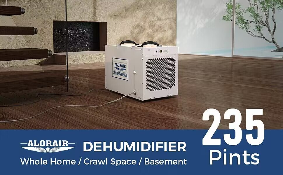 ALORAIR Sentinel HDi120 Commercial Dehumidifier with Pump