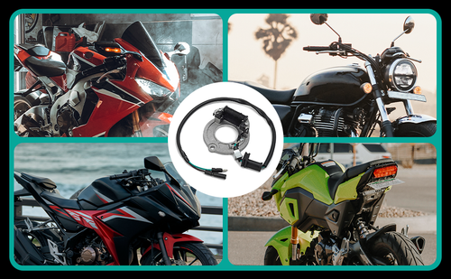 STATOR MAGNETO GENERATOR ALETERNATOR FOR HONDA CR80R,CR80RB,CR85R/85RB 1996-2004