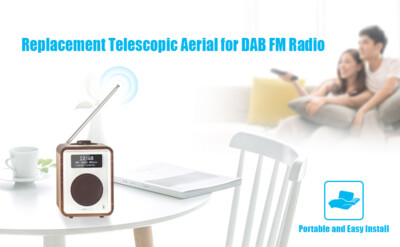 DAB FM Radio Telescopic Antenna For Yamaha Denon Teac Pioneer Panasonic Onkyo
