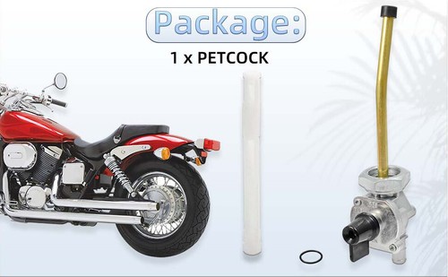 Gas Tank Fuel Valve Petcock For HONDA Shadow Spirit 750 VT750 DC 2001 - 2007