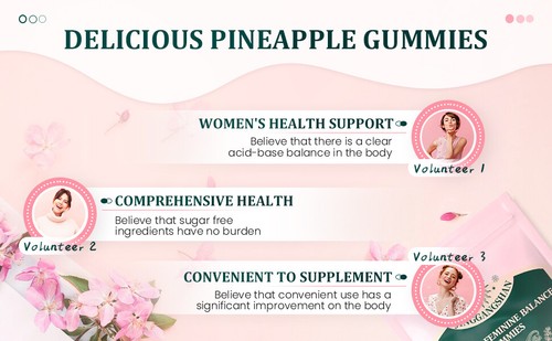 Premium Feminine Balance 60 Gummies Ph Maintain Vaginal Ph Balance Healthy 