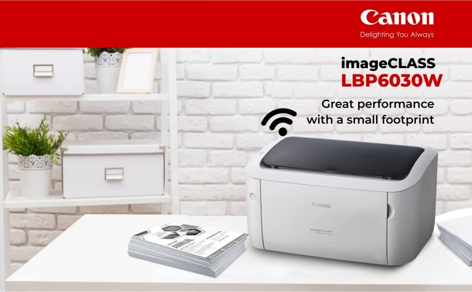 Canon imageCLASS LBP6030w Wireless BlackandWhite Laser Printer W