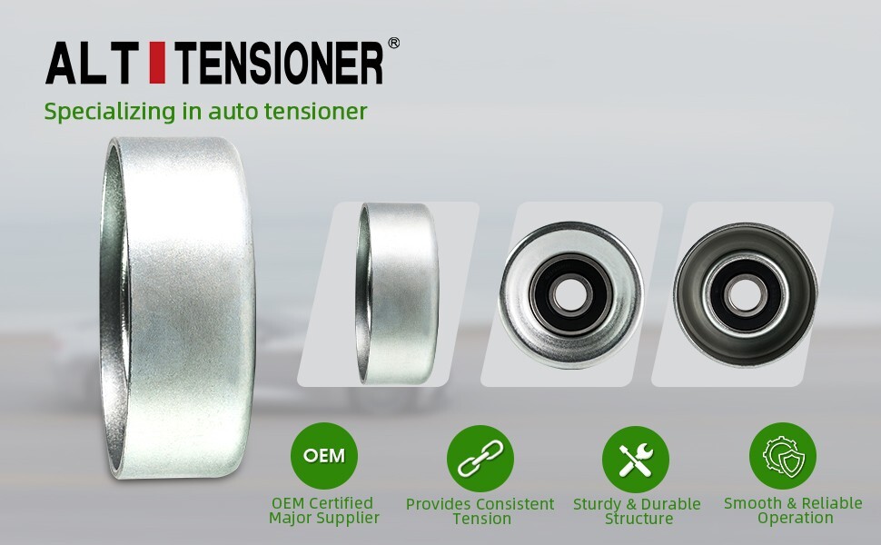 ALT TENSIONER Idler Pulley Fits FR-S BRZ Forester Impreza Legacy 36732 Ship Fast