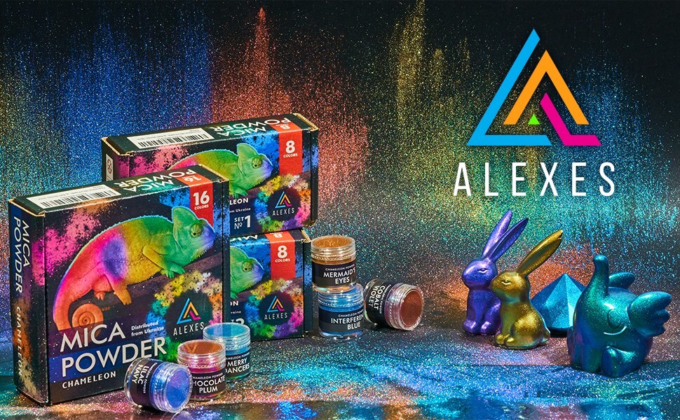 Chameleon Mica Powder Epoxy Resin Color Pigment Color Shift Mica Holographic