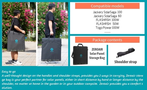 Storage Bag, For Jackery 100 Watt