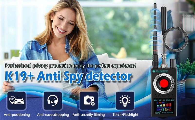 JMDHKK K19+ Spy Camera Bug Detector Hidden Cam Finder , Hotel Privacy Protection - Image 23