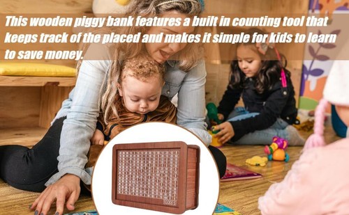 10000 Savings Challenge Box,Cashbox Kakeibo Money Saving Box, Money Vault Saving