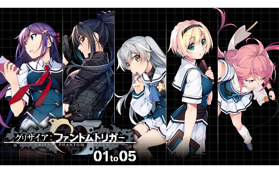 Nintendo Switch GRISAIA PHANTOM TRIGGER 01 to 05 Japan HAC-P