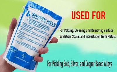 2.5 Lbs Pickling Compound Sparex No 2 Clean Gold & Silver Oxidation 2-1/2 Pound