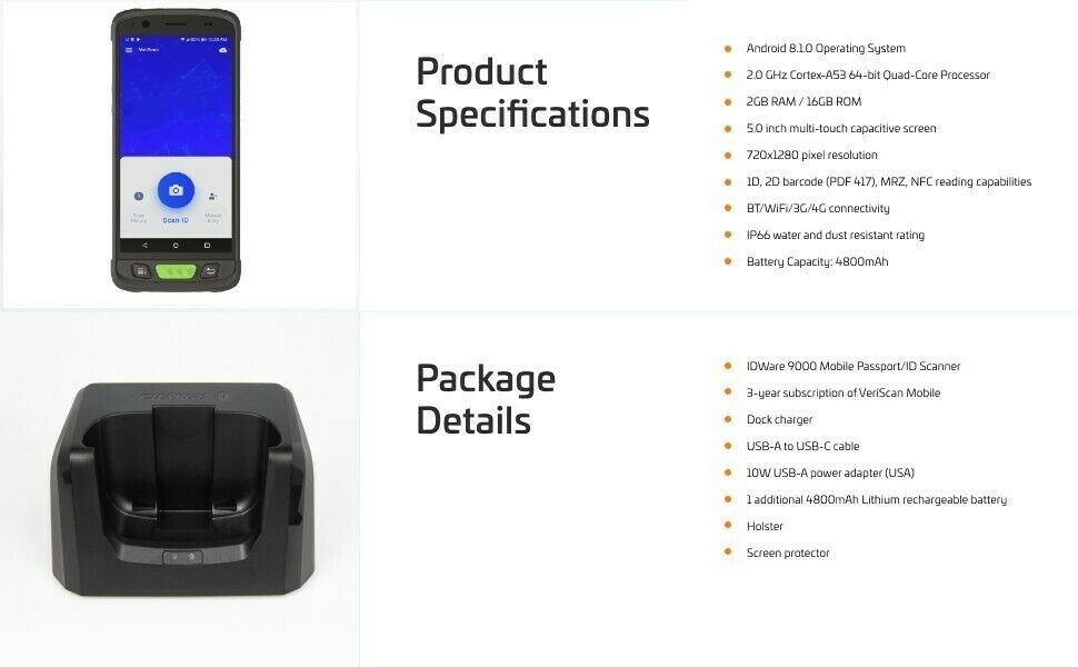 Touchless Mobile ID Scanning Solution for Age Verificati