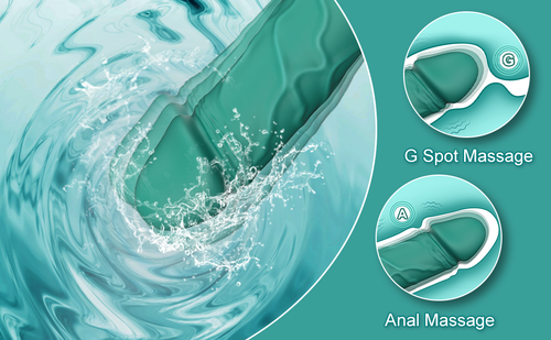 Big Huge Multispeed-Realistic-Anal-Vibrator-G-Spot-Dildo-Women-Men-Adult-Sex-Toy