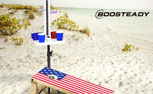 Scoreboard 2 Sets Cornhole Score Keeper With Drink Holder