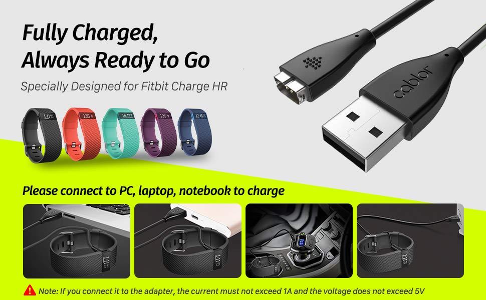 New Fitbit Charge Charging Cable HR Wristband Fitness Watch USB Charger USA Sell