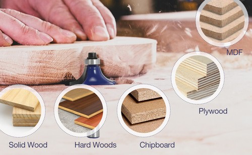 NEW Professional 1/4" Shank Router Bits 15PC Router Bits Tungsten Carbide w/Case