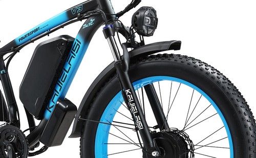 KETELES 2000W E-Bike V3 Electric Bicycle 26" FatTire 48V 23Ah Dual Motor 35MPH