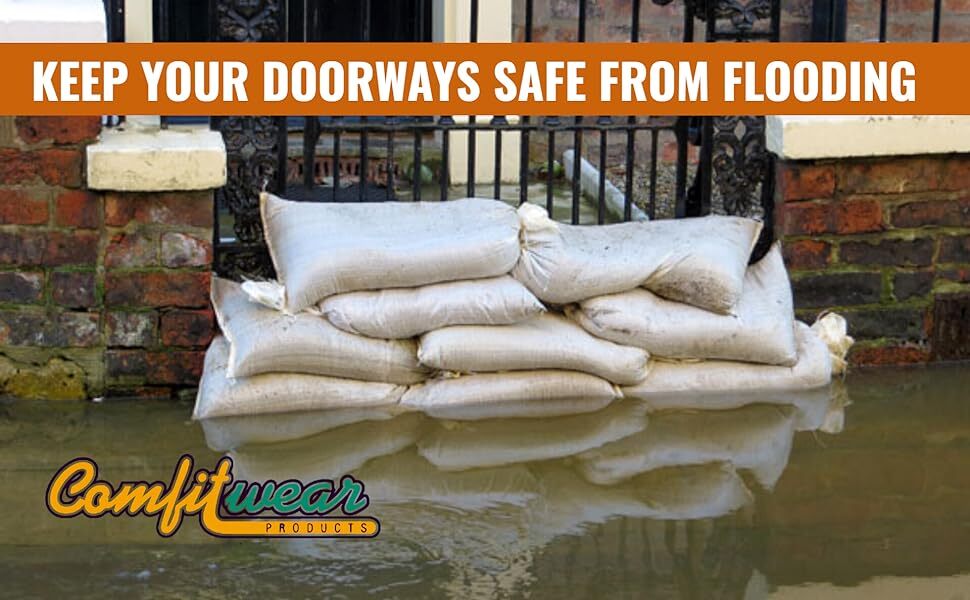 Heavy Duty Durable SandBags Empty Woven Water Resistant UV Protection (10 PACK)