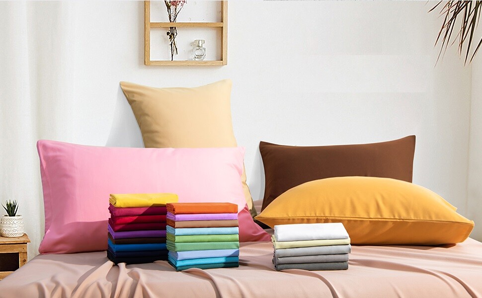 1800 SERIES ULTRA SOFT PILLOWCASES - SET OF 2 PILLOW CASES K