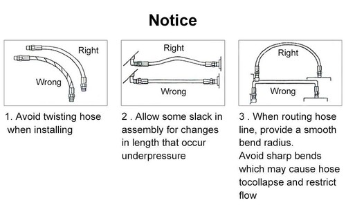 AN10 Fitting Stainless Steel Nylon Braided Oil Fuel Hose Line Kit 10/12/16/20FT