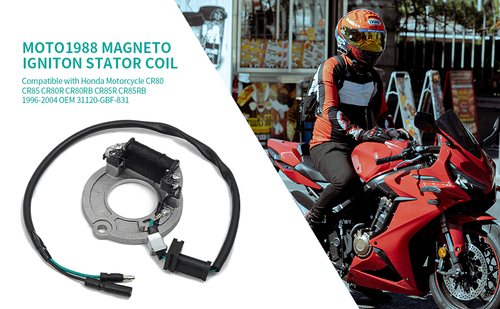 STATOR MAGNETO GENERATOR ALETERNATOR FOR HONDA CR80R,CR80RB,CR85R/85RB 1996-2004