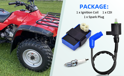 Ignition Coil Spark Plug CDI Box For Honda FourTrax 300 TRX300 2x4 4x4 1990-1993