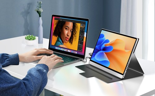 3 4 | Uperfect 15.6 Inch Portable Monitor 3840x2160 Display For ...