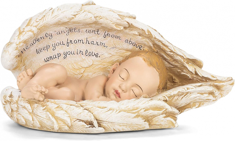 Blessing Babies Japan 【Balloon Angel】 Blessed Baby Baby in Angels Wings Covered by Flowers