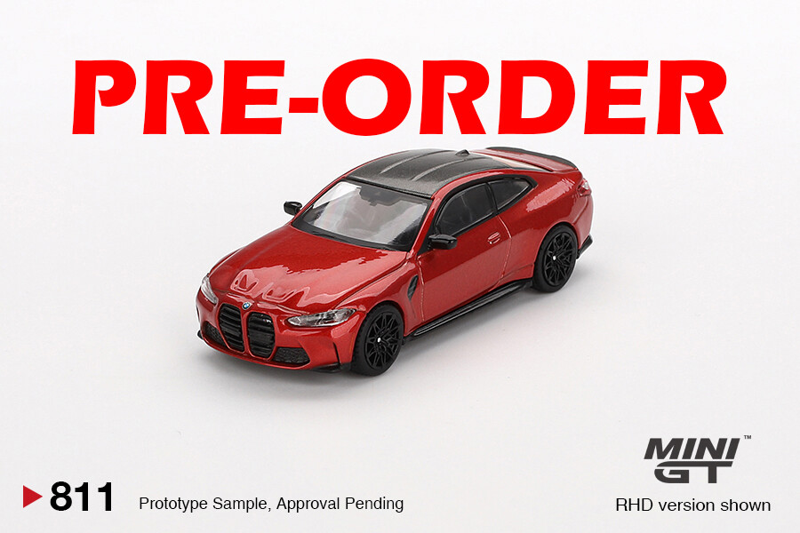 Pre-order) Mini GT #811 1/64 BMW M4 Competition (G82) Sakhir