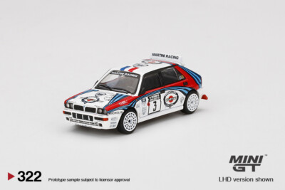 Mini GT 1:64 Lancia Delta HF Intergrale Evoluzione 1992 Rally Winner MGT00322-1H