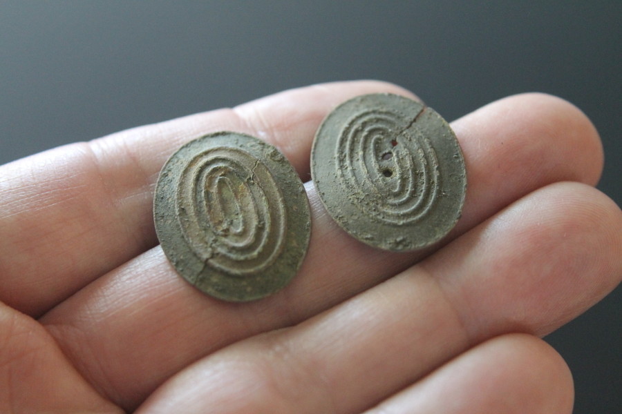 WW1 Imperial Russian cap badges cockade lot medium size relics