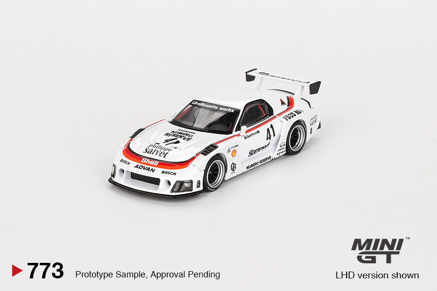 ミニカー MINI GT MAZDA RX-7 LB Super Silhouette Mini GT #990 Mazda RX-7 LB-Super Silhouette 787B Model Car