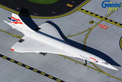 British Airways BAC Concorde G-BOAB GeminiJets 1:400