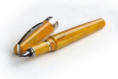 Amami Stationery Visconti Millage Fountain Pen Amber F