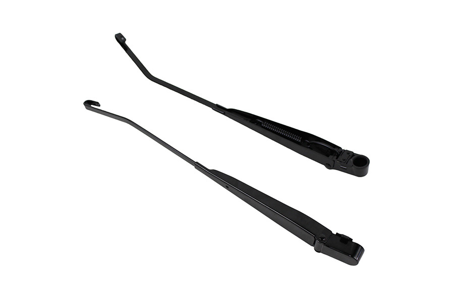 Windshield Wiper Arms Pair Black Stainless for Jeep Wrangler TJ 1997