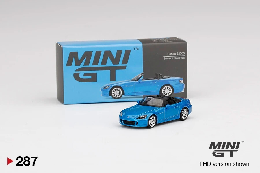 MINI GT 287 Honda S2000 (AP2) Bermuda Blue Pearl | eBay