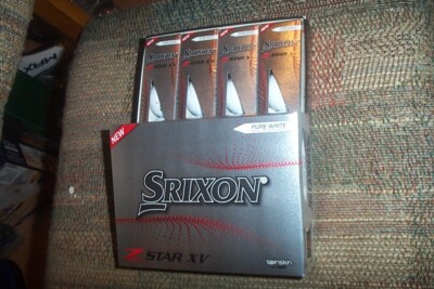 2 dozen BRAND NEW 2021  Srixon Z Star XV  mens White  golf balls