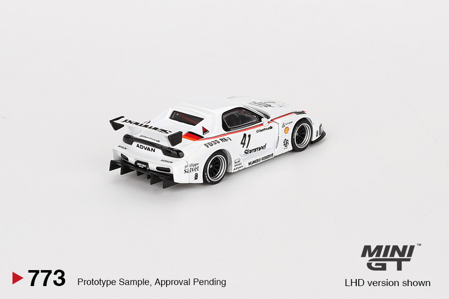 In Stock) Mini GT #773 #41 1/64 Mazda RX-7 LB-Super
