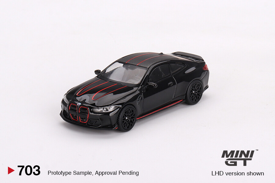 MINI GT LB Works BMW M4 ブラック 1/64 1/64スケール MINI GT「LB-WORKS BMW M4 
