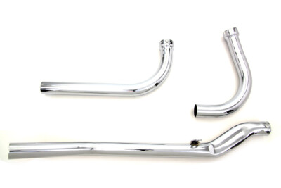 Panhead Upsweep Exhaust Header Set fits Harley Davidson