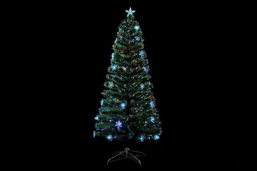 Alberello Albero Di Natale 60cm Con Led Stelle Multicolore dfh