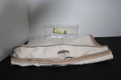 Longaberger Large Rectangle Storage Liner in Flax #23561239 NEW