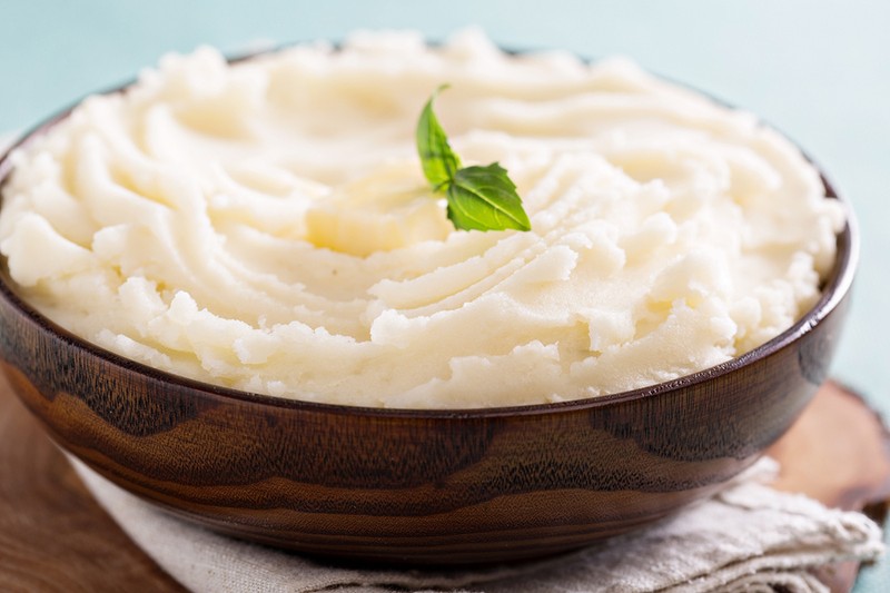 mashed potatoes