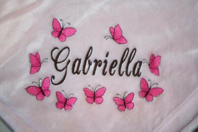 Embroidered Tahoe Fleece Monogram Gift Girl Or Boy