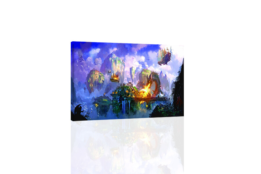 My Imaginary Vacation - CANVAS OR PRINT WALL ART