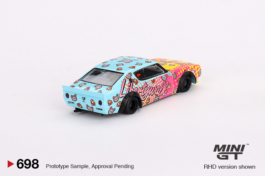 MINI GT LIBERTY WALK 1:64 ミニカー 74 Chase! Mini GT 1:64 Liberty Walk LB Works Nissan GT-R (R35