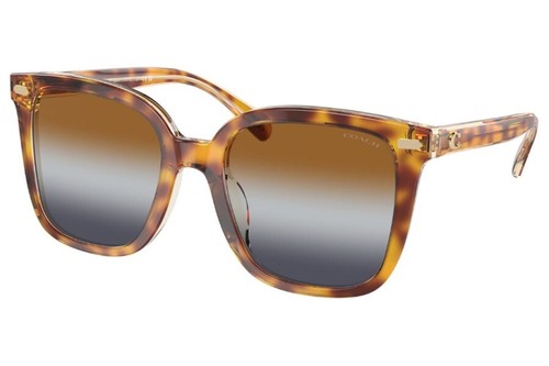 Женские солнцезащитные очки Coach Womens 56mm Dark Tortoise Canary HC8381F-57563J-56