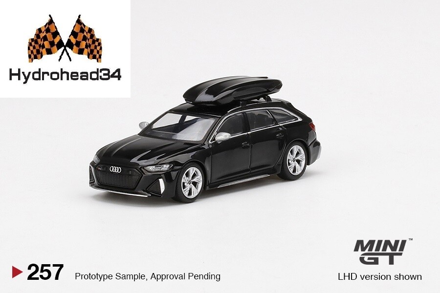 MINI GT Audi RS 6 Avant カーボンブラックエディション MINIGT.com – Welcome to the World of 1:64!