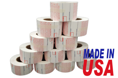 CAS 8040 Printing Scale Label, 58 x 60 mm, UPC12 Rolls Per Case
