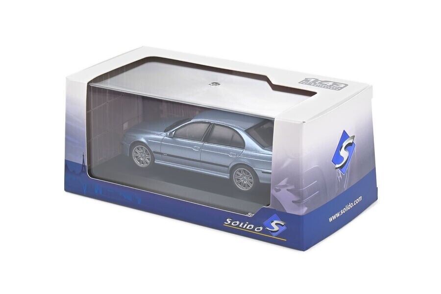 BMW M5 ミニカー 1/43 ブルー BMW M5 Blue Diecast Model Car | Solido