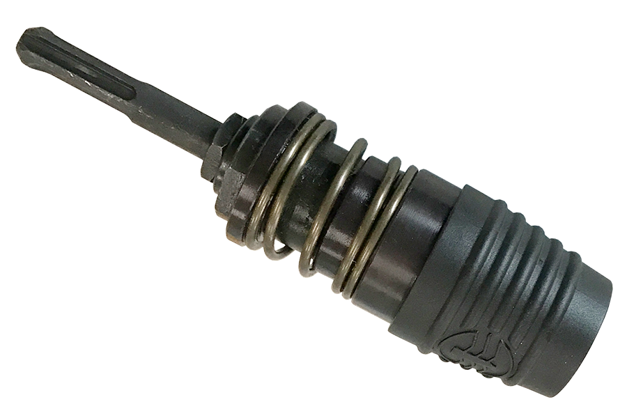 SDS Max drill chuck with SDS Plus adapter