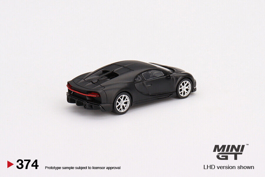 Mini GT Bugatti Chiron Super Sport 300+ Matte Black MGT00374 1/64 LTD 6.6K only